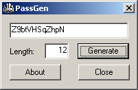 PassGen, скриншот 1